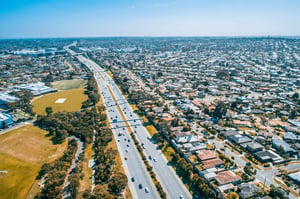 Monash Freeway Wheelers Hill Melbourne