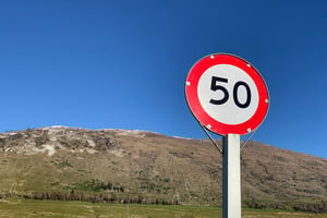 Speed Sign - Wide