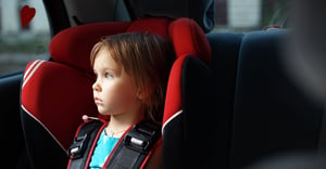 Child in car seat